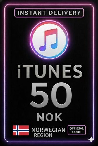 iTunes Gift Card 50 NOK NO
