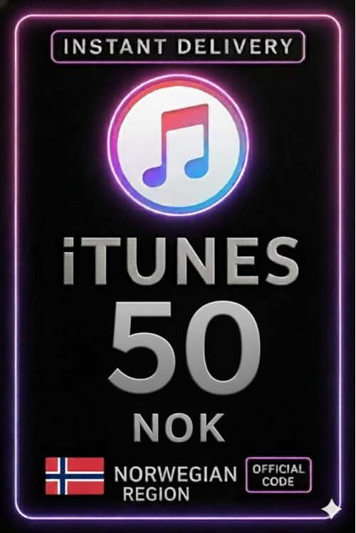 iTunes Gift Card 50 NOK NO