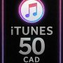 iTunes Gift Card 50 CAD CA