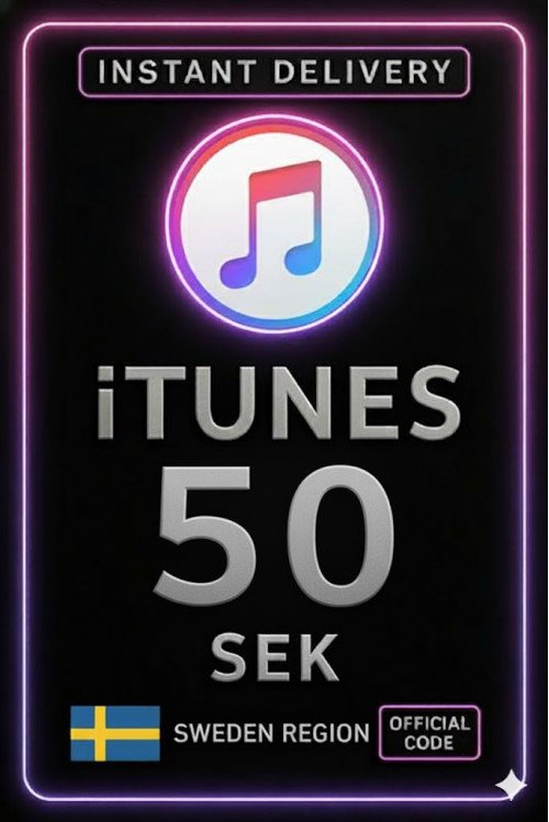 iTunes Gift Card 50 SEK SE
