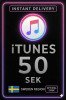iTunes Gift Card 50 SEK SE
