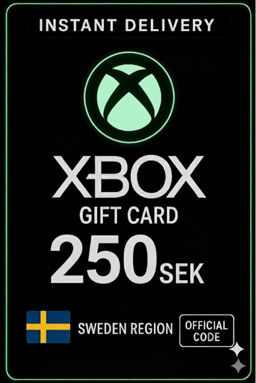 XBox Live Gift Card Sweden - 250 SEK