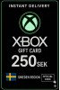 XBox Live Gift Card Sweden - 250 SEK