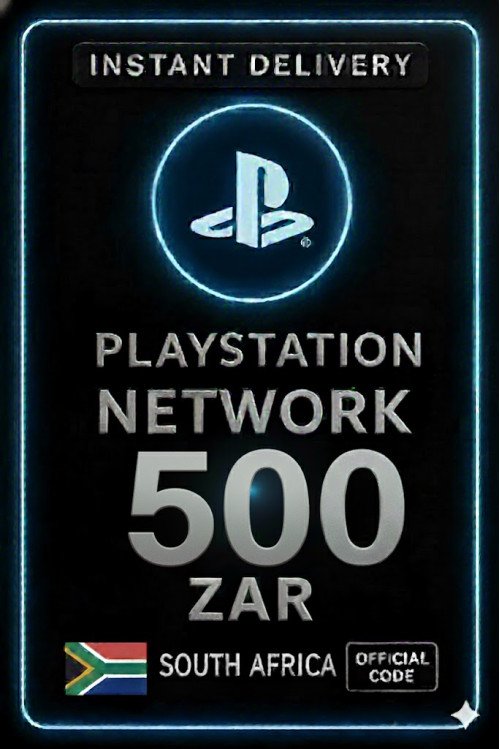 Playstation PSN Card 500 ZAR ZA