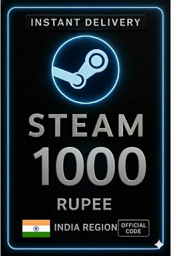 Steam Wallet Code 1000 Rupee India