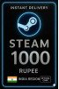 Steam Wallet Code 1000 Rupee India