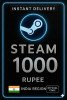 Steam Wallet Code 1000 Rupee India