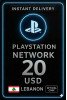 PSN Card 20 USD (Lebanon)