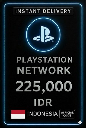 PlayStation PSN Card 225,000 Rp (ID)