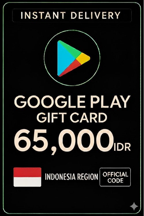Google Play Gift Card - Indonesia IDR 65.000