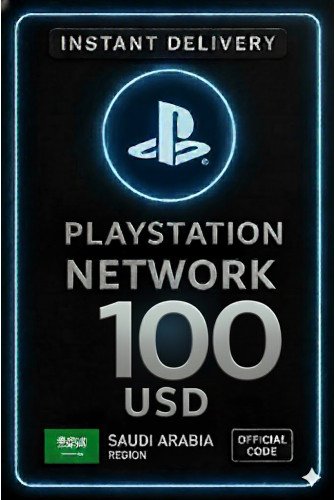 Playstation Card 100 USD KSA - Saudi Arabia