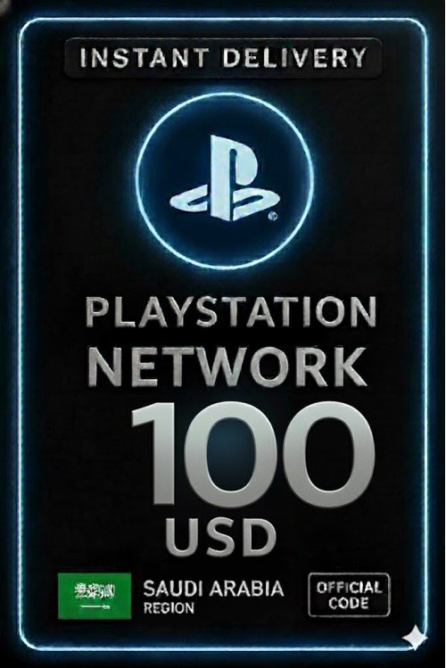 Playstation Card 100 USD KSA - Saudi Arabia