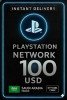 Playstation Card 100 USD KSA - Saudi Arabia