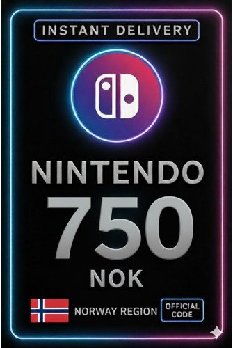 Nintendo eShop 750 NOK
