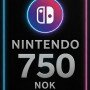 Nintendo eShop 750 NOK