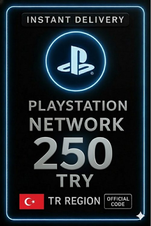 PSN Card - Türkiye - 250 TRY