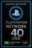 Playstation Card 40 USD KSA - Saudi Arabia