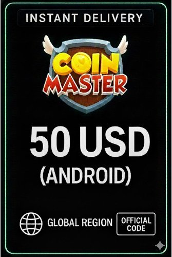 Coin Master (Android) - 50 $ US