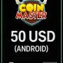 Coin Master (Android) - 50 $ US