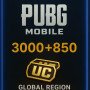 PUBG Mobile - 3000+850 UC