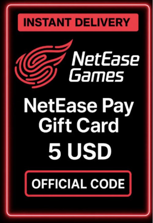 NetEase Pay Gift Card - 5$ USD