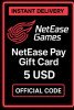 NetEase Pay Gift Card - 5$ USD