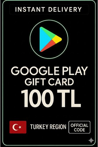 Google Play hediye kodu 100 TRY