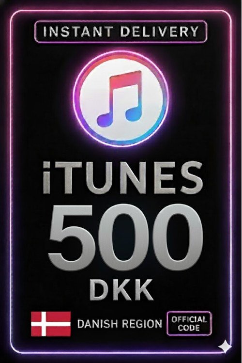 iTunes Gift Card 500 DKK