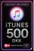 iTunes Gift Card 500 DKK