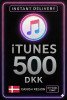 iTunes Gift Card 500 DKK