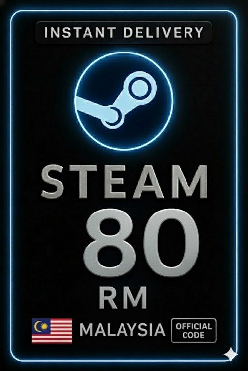 Steam Wallet Code Malaysia RM80