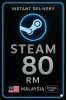 Steam Wallet Code Malaysia RM80