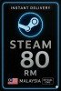 Steam Wallet Code Malaysia RM80