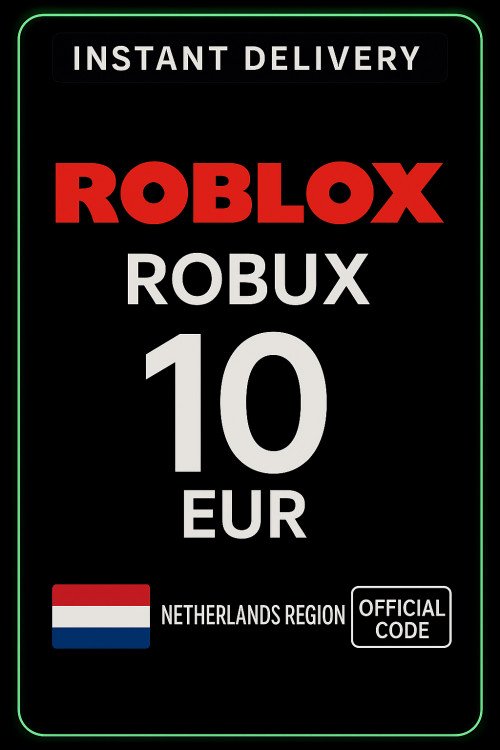 Roblox 10 EUR Game Card (NL)