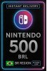 Nintendo Gift Card - 500 BR