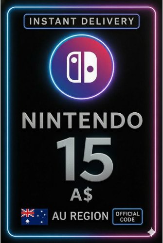 Nintendo eShop Prepaid Card - A$15