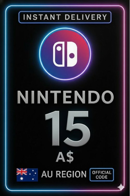 Nintendo eShop Prepaid Card - A$15