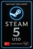 Steam Cüzdan Kodu - 5$ (Türkiye)