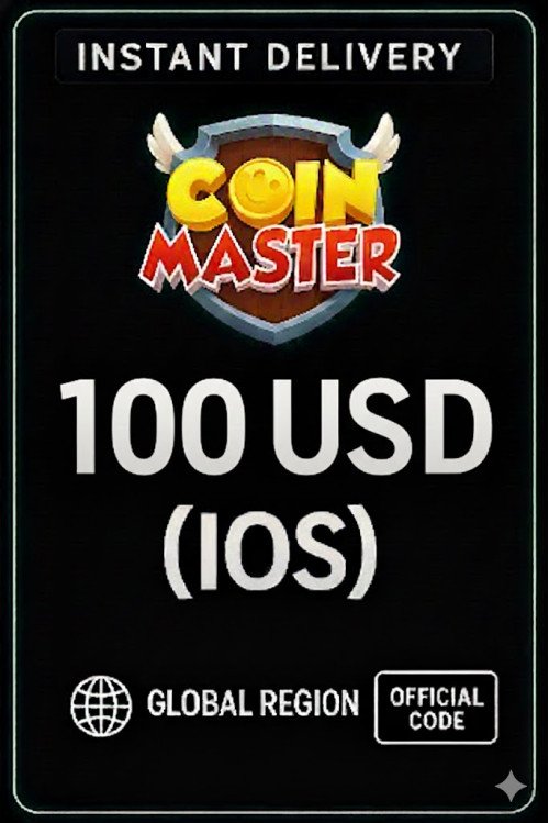 Coin Master (IOS) - 100 $ US