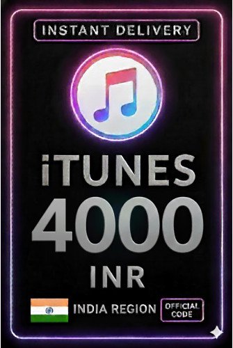 iTunes Gift Card India - 4000 INR