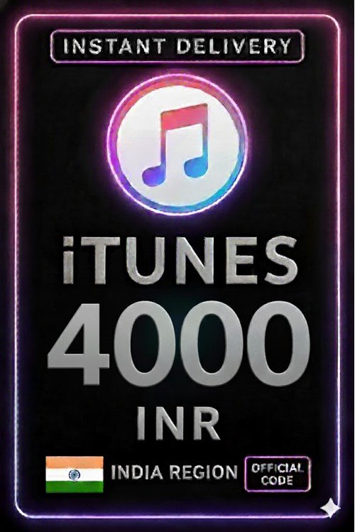 iTunes Gift Card India - 4000 INR