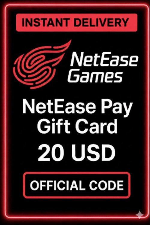 NetEase Pay Gift Card - 20$ USD