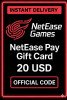 NetEase Pay Gift Card - 20$ USD