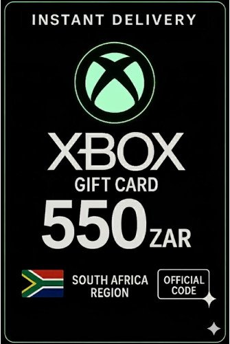 Xbox Live Gift Card 550 ZAR Wallet