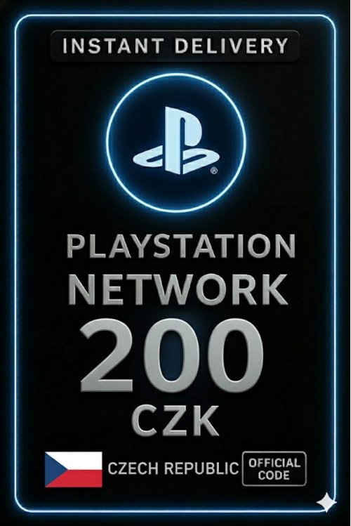 PSN Card Czech Republic - 200 CZK (CZ)