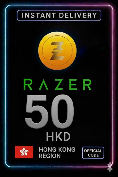 Razer Gold Hong Kong 50HKD