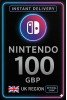 Nintendo eShop Card UK £100