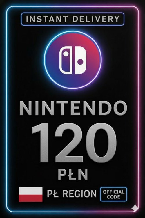 Nintendo eShop Prepaid Card - 120 PLN