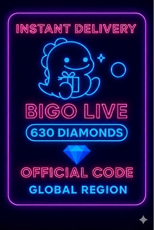 Bigo Live - 630 Diamonds (Global)