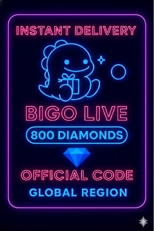 Bigo Live - 800 Diamonds (Global)